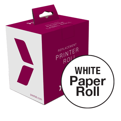 Passtab Printer Paper (Not Sticky) Roll (White)